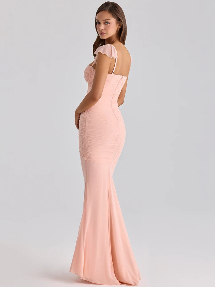 שמלת מקסי דגם אלין